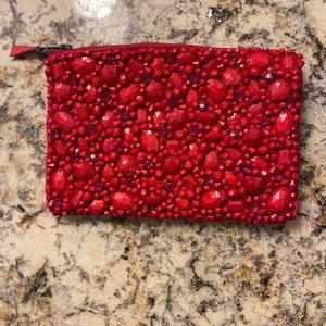 Beaded clutch. Rarely used.